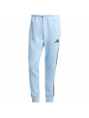 Pánske flísové tepláky - nohavice adidas Essentials 3-Stripes modré JE6315